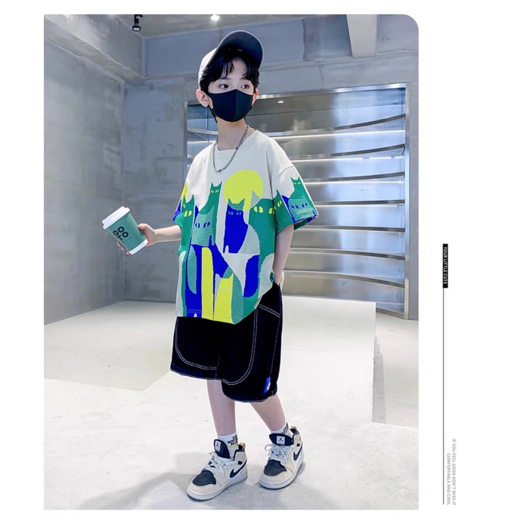 SÉT BỘ THUN BÉ TRAI IN CHỮ