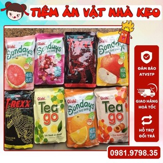 Nước tăng lực vị trái cây TeaGo Oishi đủ vị túi 180ml