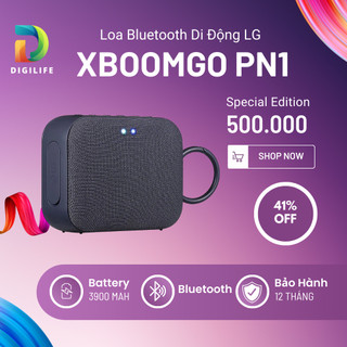 Combo 2 Chiếc Loa Bluetooth di động LG XBOOMGo PN1 | Pair Stereo Cực Hay