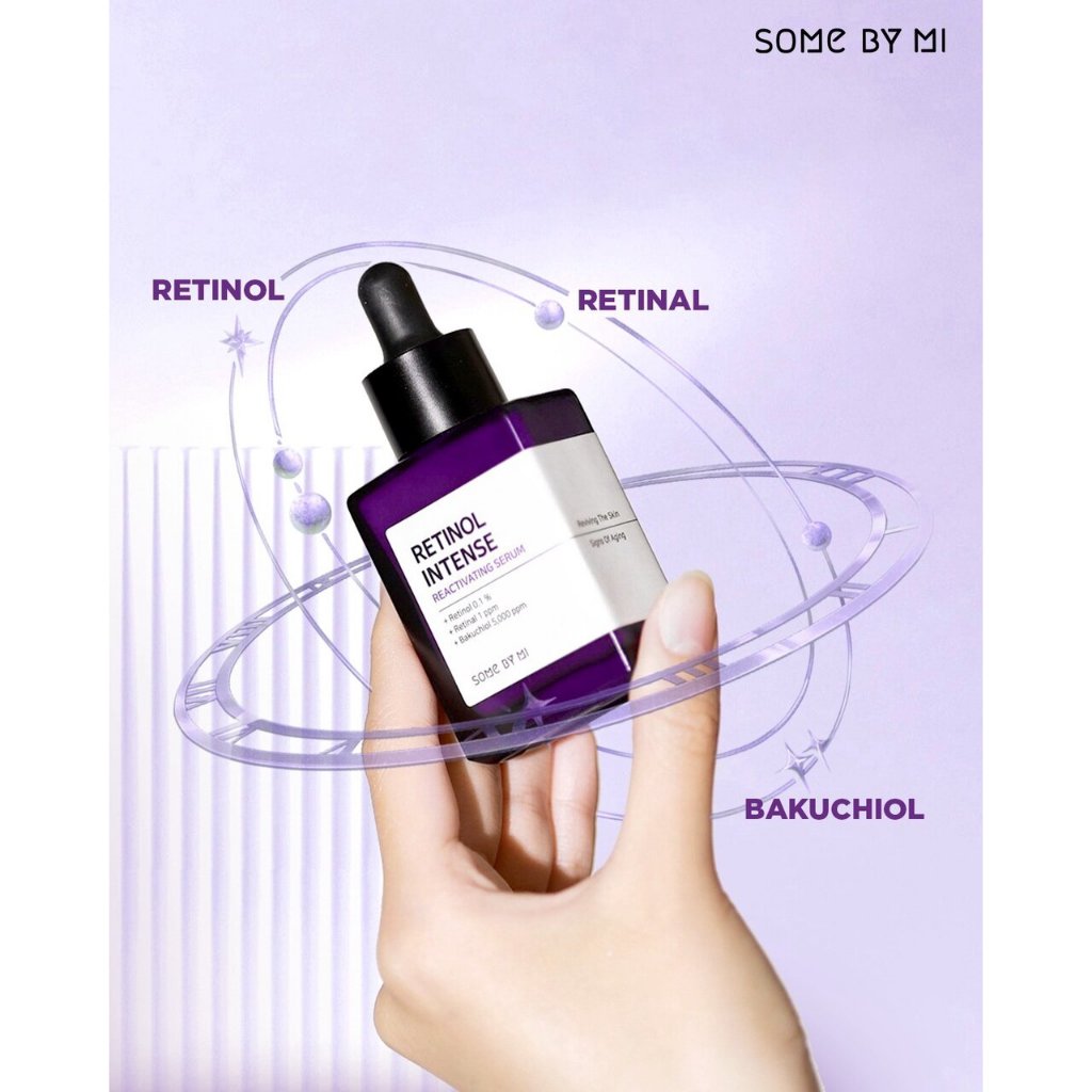 Tinh Chất Retinol Some by Mi chống lão hóa với Collagen và Peptides  Intense Reactivating Serum 30ml