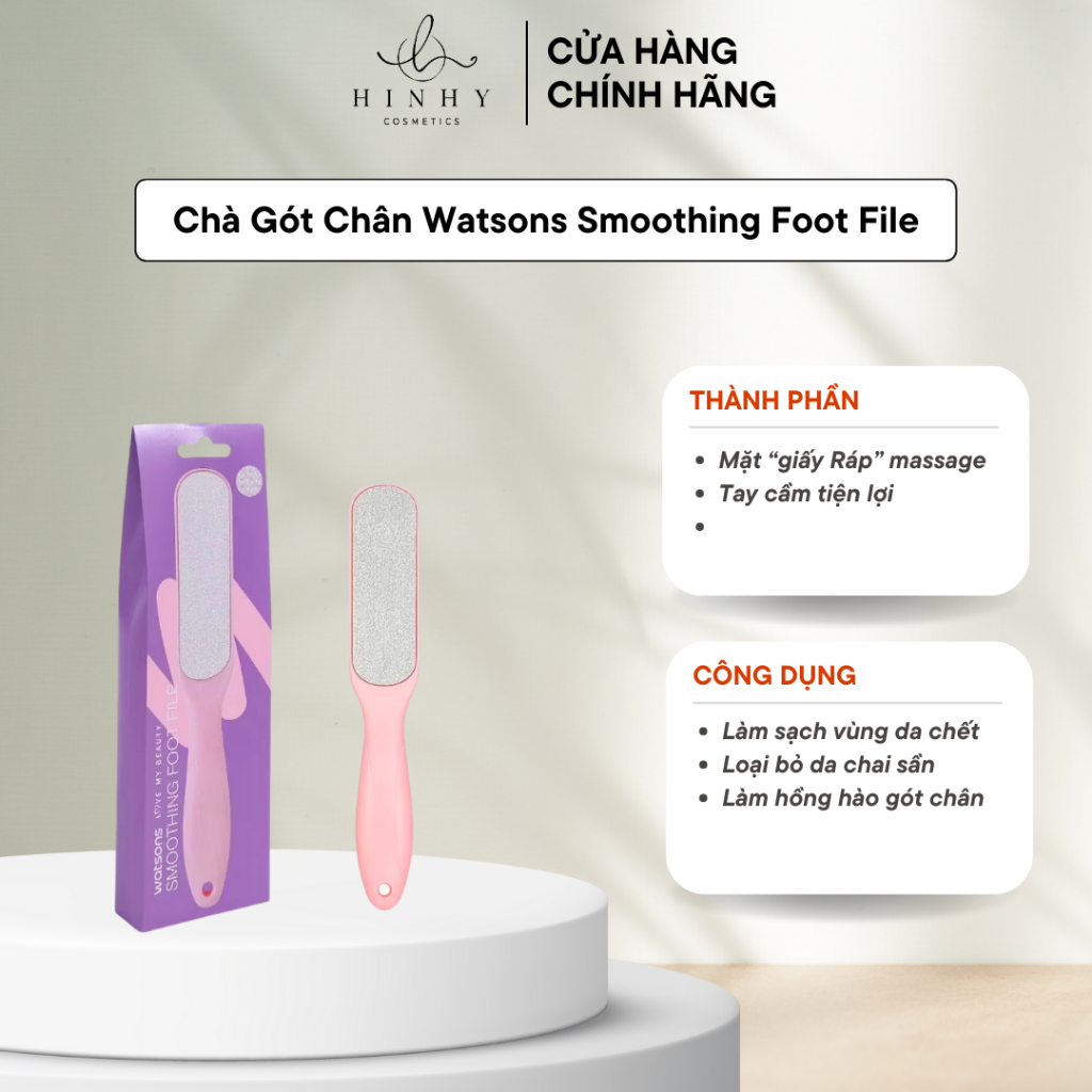 Chà Gót Chân Watsons Smoothing Foot File