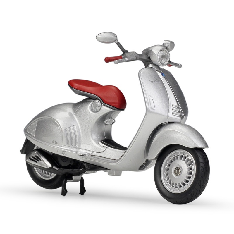 Mô hình xe trưng bày xe máy Vespa 946 tỉ lệ 1:18 hãng Maisto