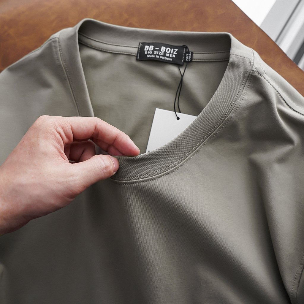 BIGSIZE - Áo thun nam BB - Boiz tay ngắn form unisex 70 -125kg