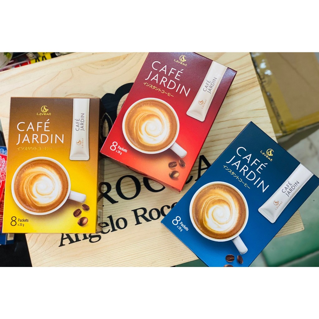 Cà Phê Hòa Tan Levant Jardin Coffee 3in1 Việt Nam Hộp 160G