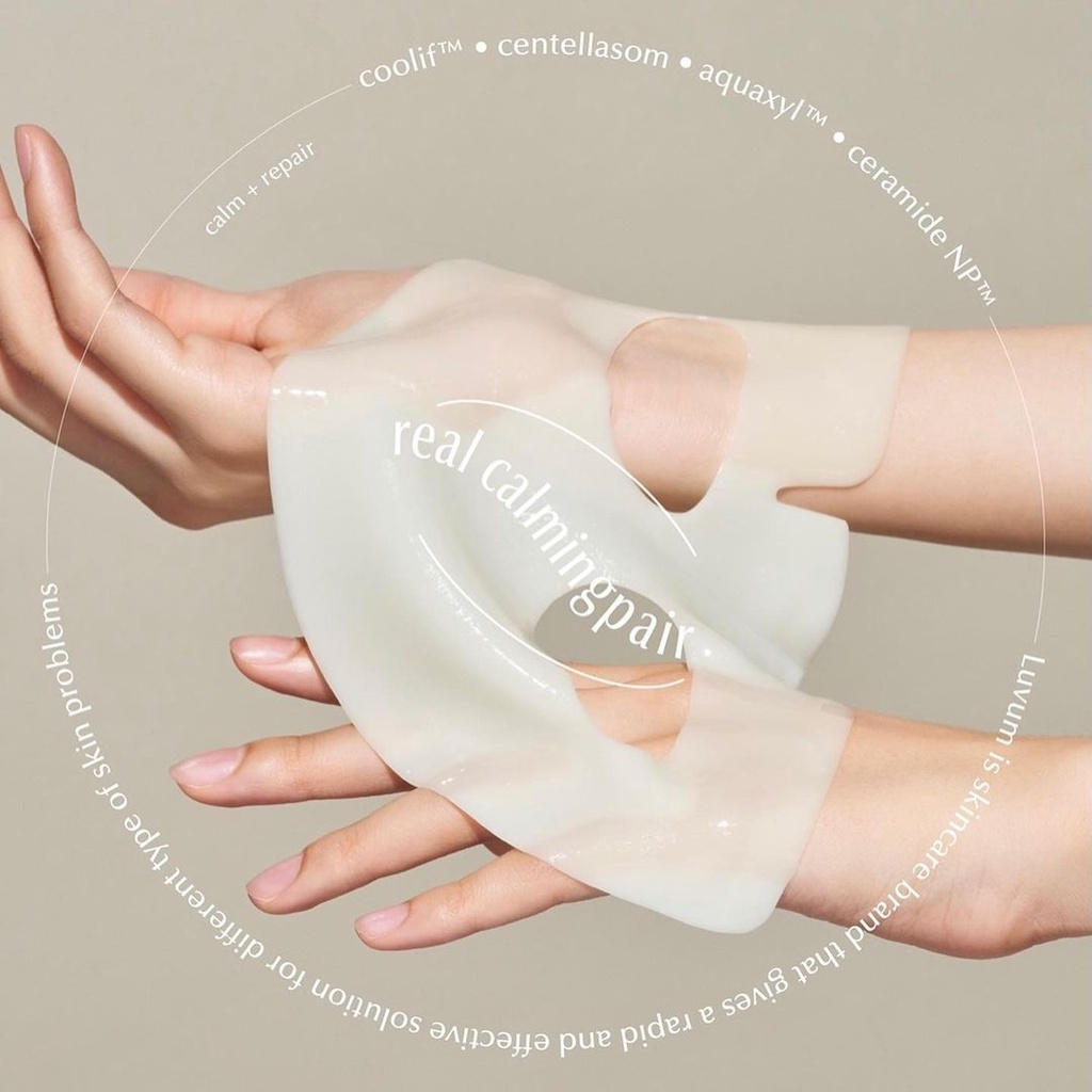 Mặt Nạ Thạch Phục Hồi Da Luvum Real Calmingpair Cicadrogel Mask