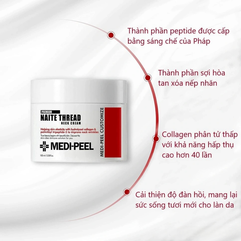 Kem Dưỡng Da Cổ MEDI PEEL NAITE THREAD NECK CREAM 100ml