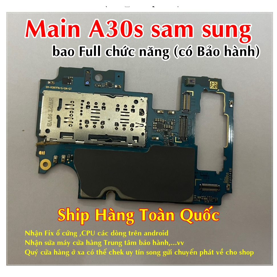 Main A30s sam sung ,Bao full chức năng ,bảo hành uy Tín
