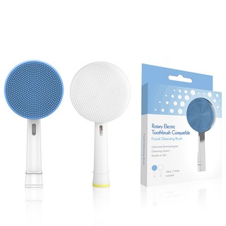 Dụng cụ cọ da mặt tẩy trang gắn máy bàn chải đánh răng Oral B Minh House