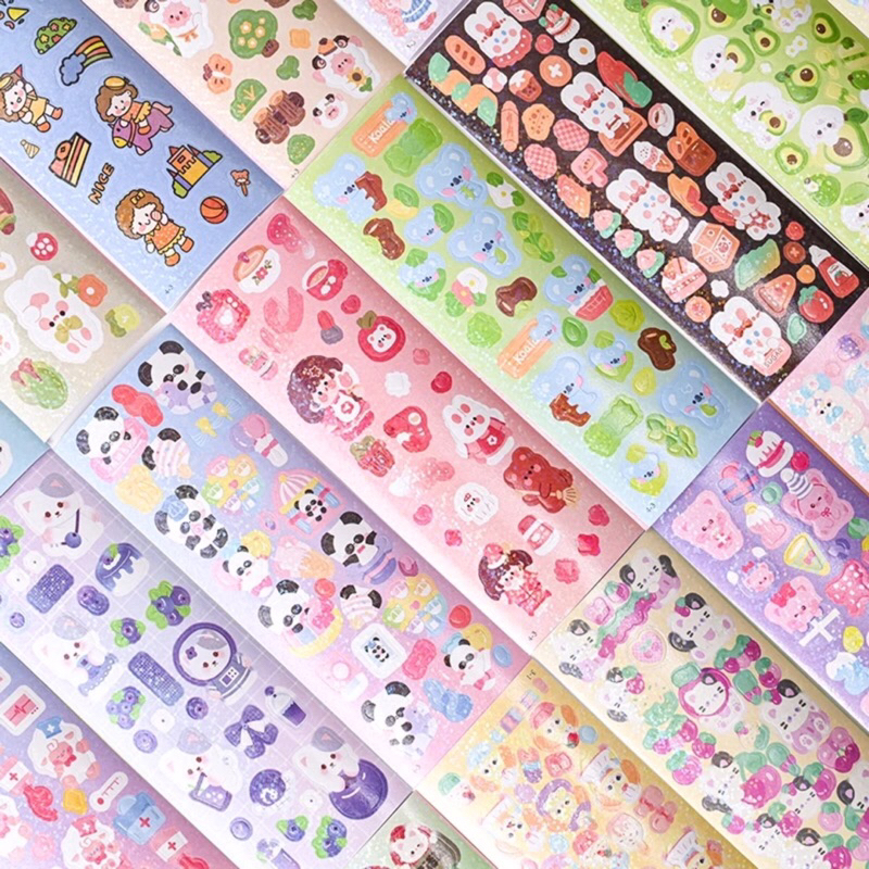 💥Siêu rẻ💥// Combo 20 tấm Sticker lấp lánh Blinh Blinh