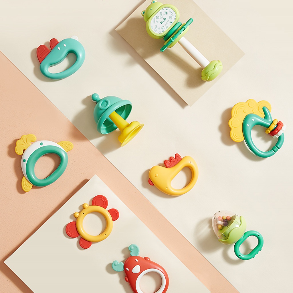 Đồ chơi lắc tay kiêm gặm nướu KUB