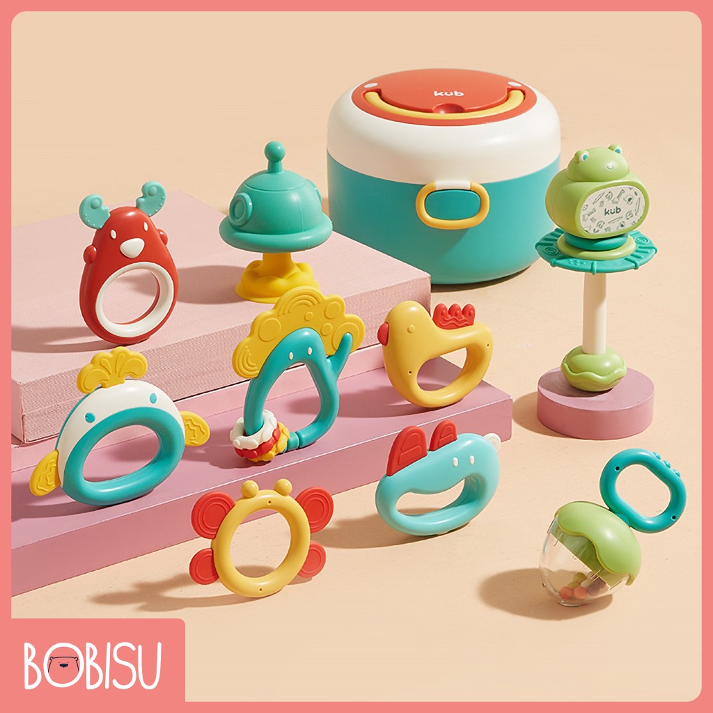 Đồ chơi lắc tay kiêm gặm nướu KUB