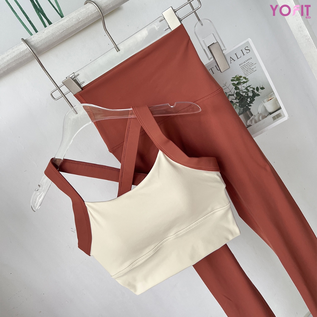Set mix màu thun Quảng châu - Bra mút may liền - Y56