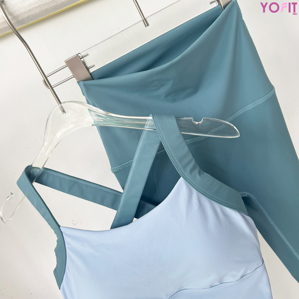 Set mix màu thun Quảng châu - Bra mút may liền - Y56