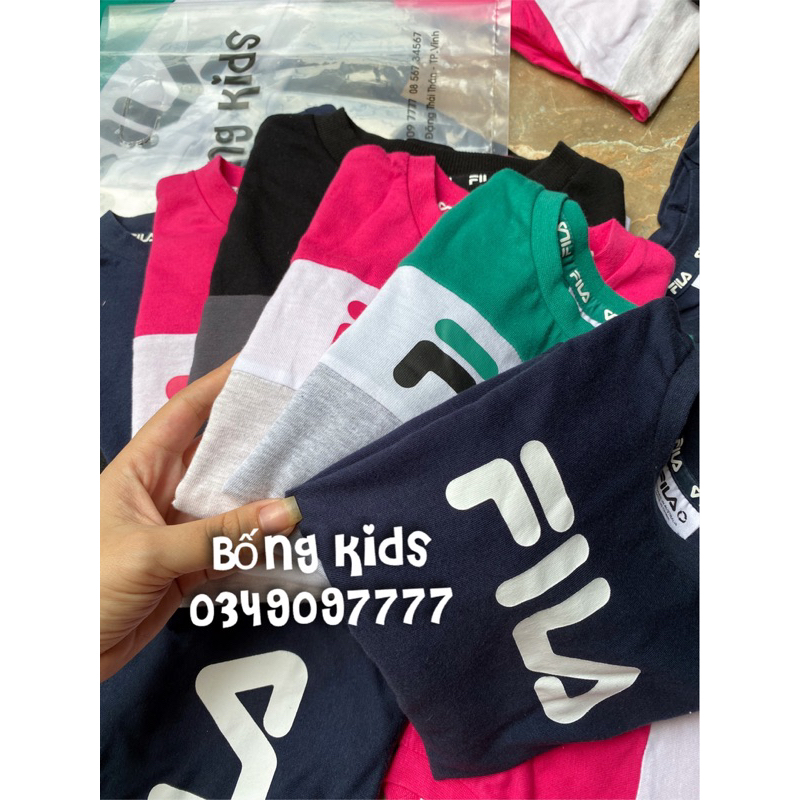 Áo Thu Bé Trai & Bé Gái Phối Màu FL