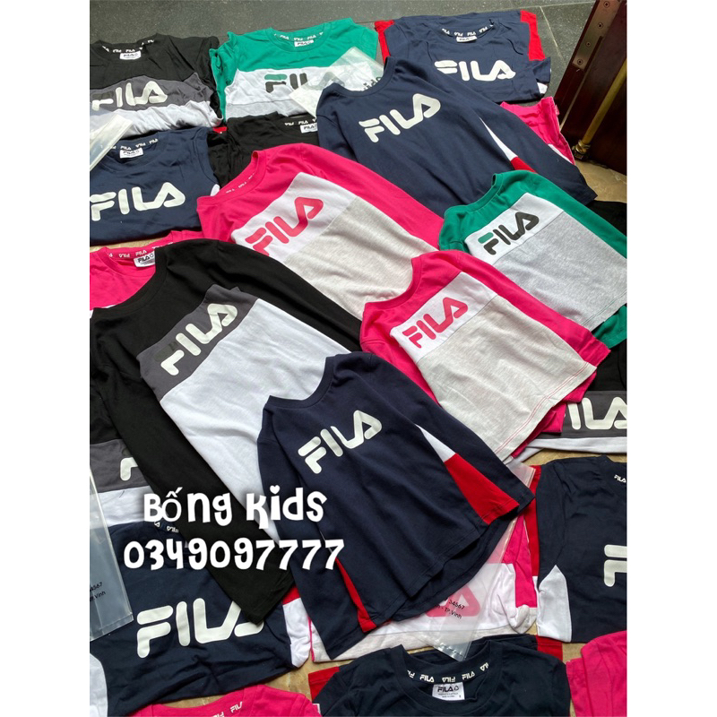 Áo Thu Bé Trai & Bé Gái Phối Màu FL