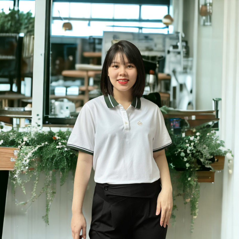 Áo Polo Bigsize Nữ 60-100KG CALORA Cao Cấp, Vải mắt chim mềm, Thoáng Mát, Calora big size nữ -PLCLR002