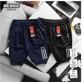 Quần short thun bb - boiz nam form big size 90kg - 140kg | mẫu 3 sọc