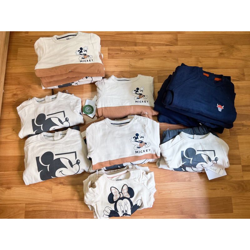 Bộ nỉ Disney bé trai bé gái xuất dư xịn đét❤️Nỉ da cá