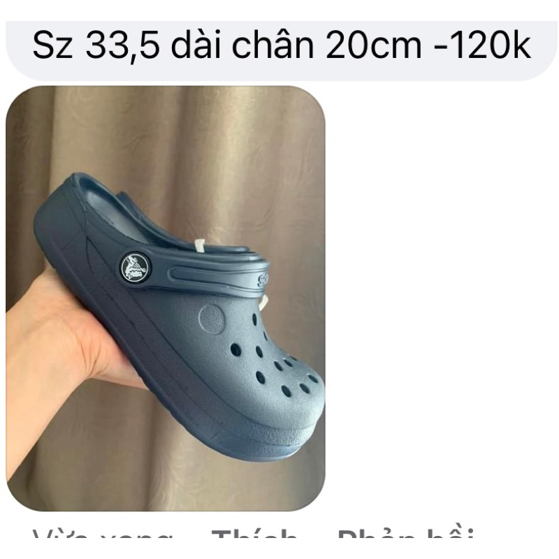 Dép Crocs xuất dư chính hãng