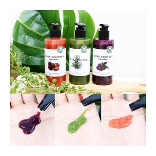SỮA RỬA MẶT THẢI ĐỘC RAU CỦ SUPER VEGITOKS CLEANSER 3 IN 1
