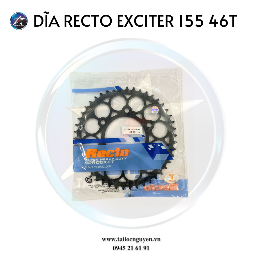BỘ NSD RECTO CHÍNH HÃNG CHO XE EXCITER 155