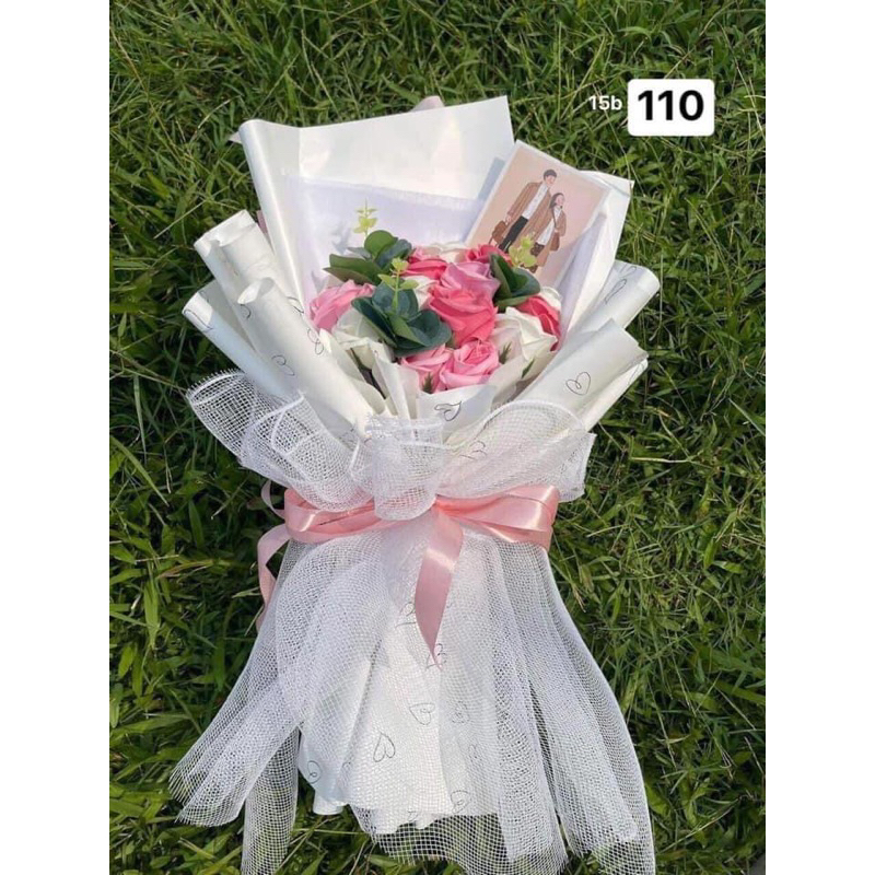 Lưới thô bó hoa kiểu Hàn Quốc , Giấy gói hoa, Trang trí giỏ quà , Decor