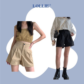 Quần short kaki 2 li lưng chun TKQ36 LOLLIE STUDIO