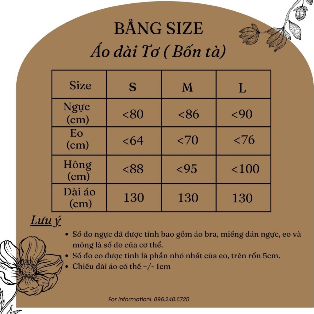 Áo dài cách tân BỐNG thiết kế kèm quần