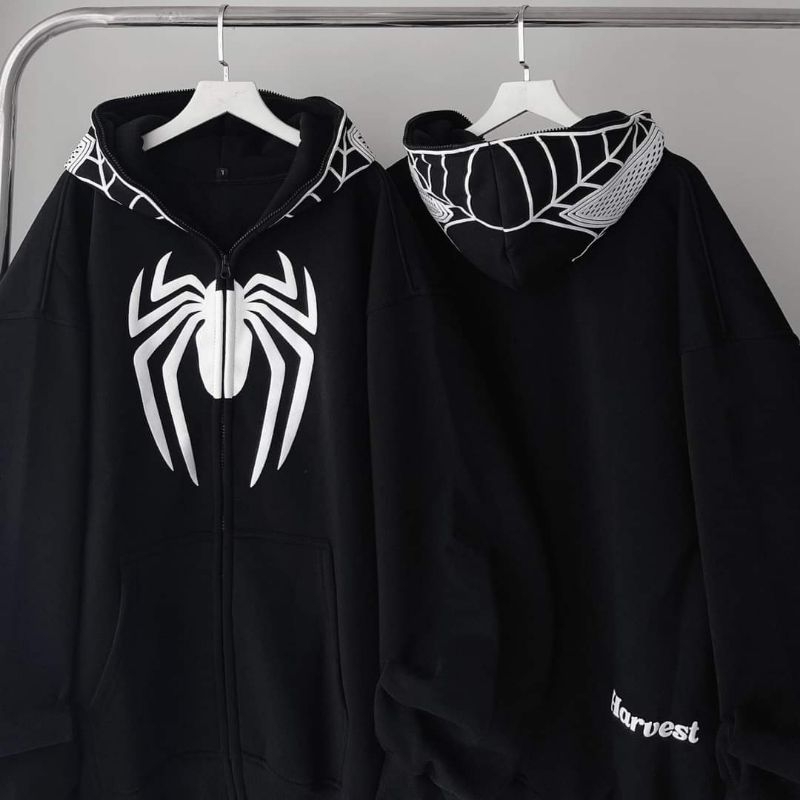 Áo khoác zip-Áo khoác hoodie zip nữ Localbrand Panacea.Studio chất vải nỉ tàu 2 lớp