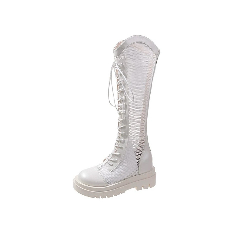 Bốt lưới ulzzang thoáng chân mang phong cách