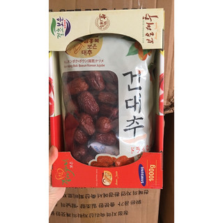 Táo đỏ khô Hàn Quốc hộp có túi trái to hàng mới y hình thùng 20 hộp