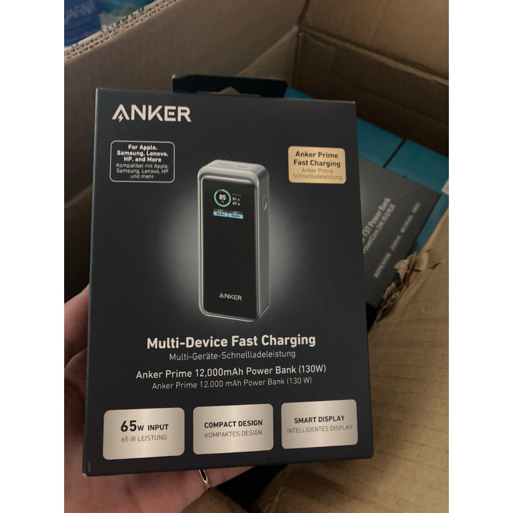 Pin Sạc dự phòng Anker Prime 12.000mAh A1335