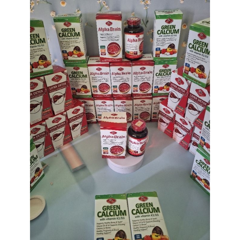 [Chính Hãng] ALPHA BRAIN Bổ Não-Phòng Chống Đột Quỵ-Trung Hòa Gốc Tự Do