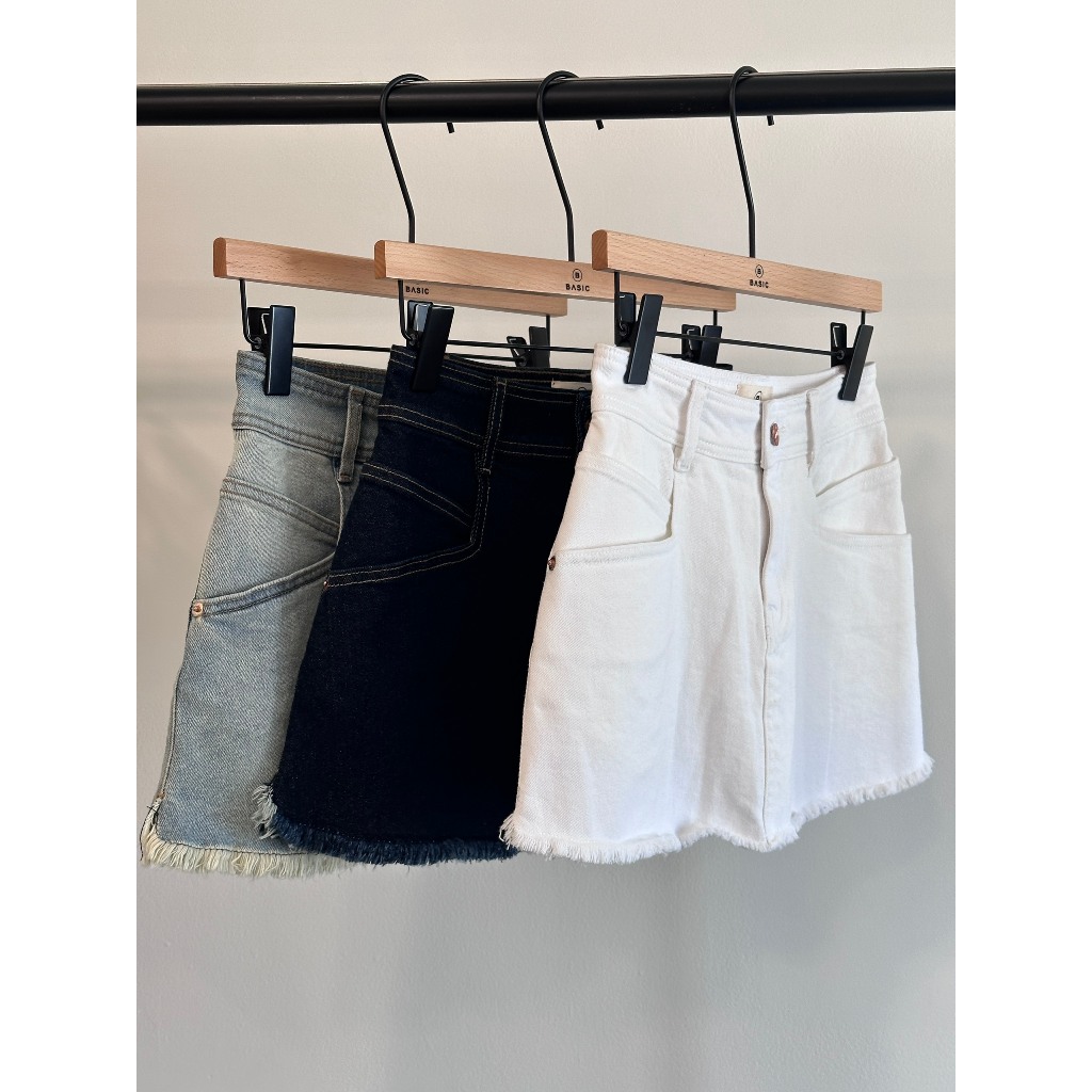 Chân váy jeans ngắn BASIC XOXO SKIRT