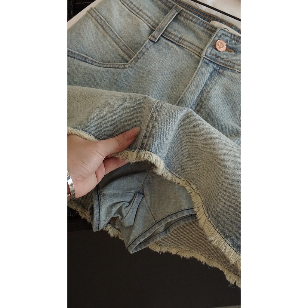 Chân váy jeans ngắn BASIC XOXO SKIRT