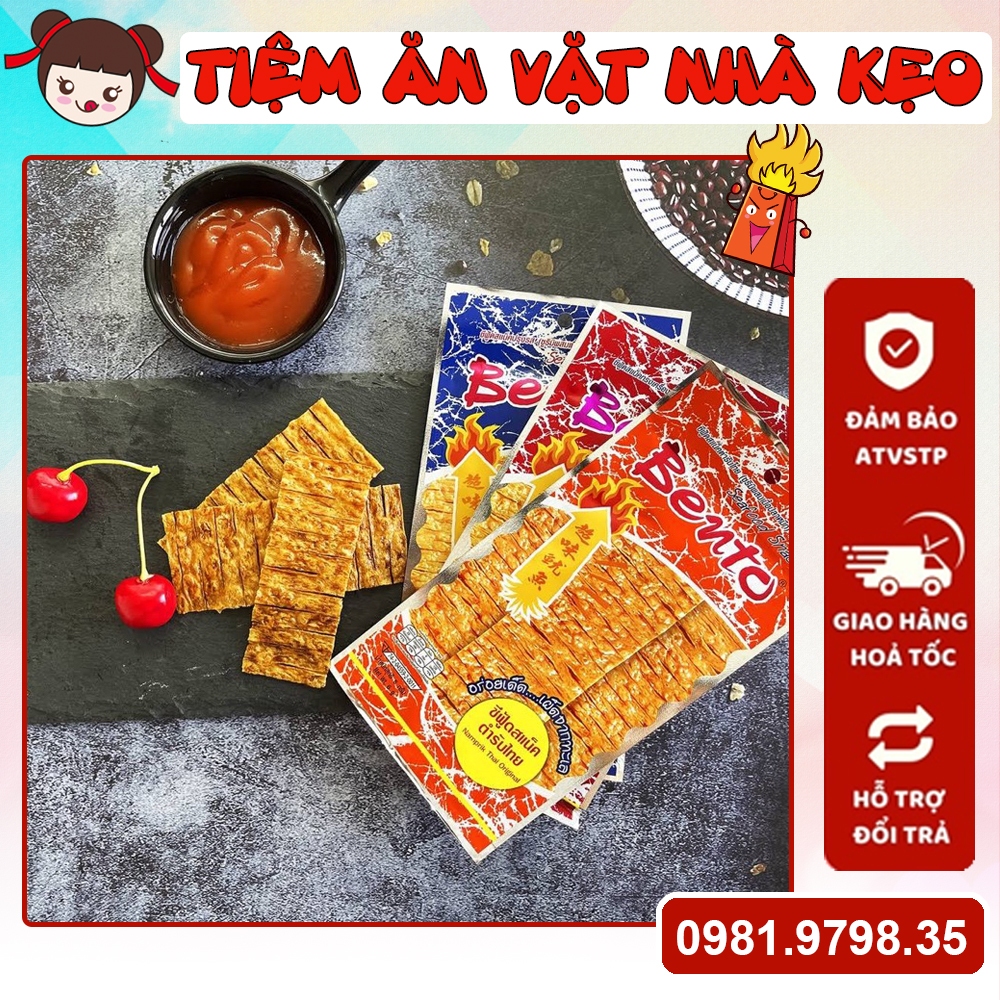 Snack mực Bento Thái Lan (gói nhỏ 5g)