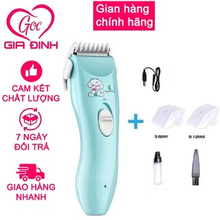 Tông đơ cắt tóc trẻ em, máy cắt tóc cho bé TR102 tiện lợi cho bé