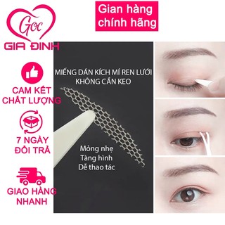 Dán kích mí lưới siêu mỏng, siêu tàng hình (gói 240 miếng)