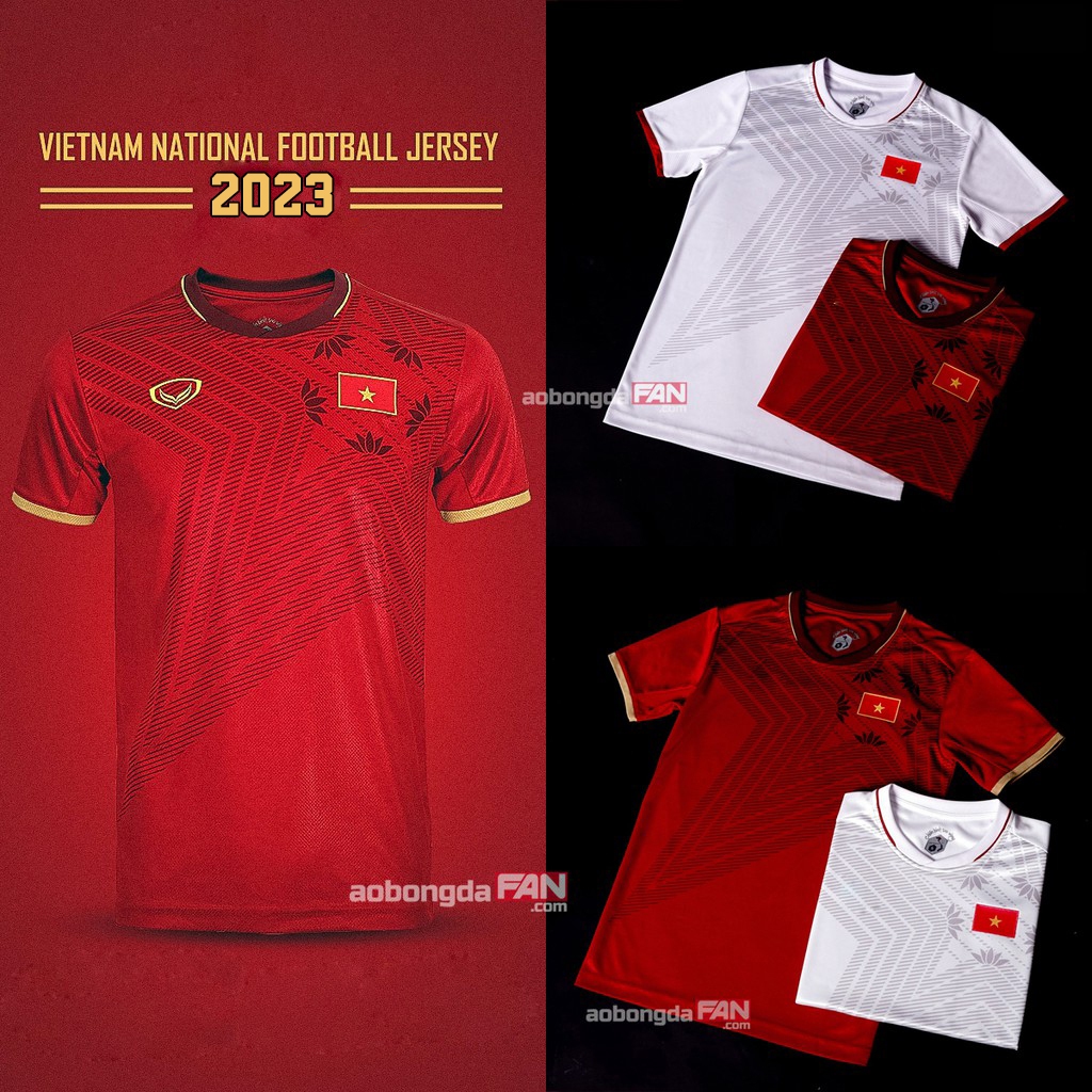 Quần Áo Bóng Đá 2023 - Đồ Đá Banh Đội Tuyển Việt Nam 2023 Mới Nhất
