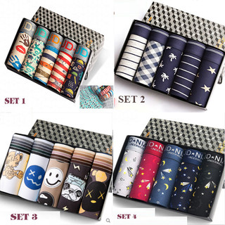 HỘP 5 Quần Sịp Đùi Nam Cực Phong Cách - QTQA
