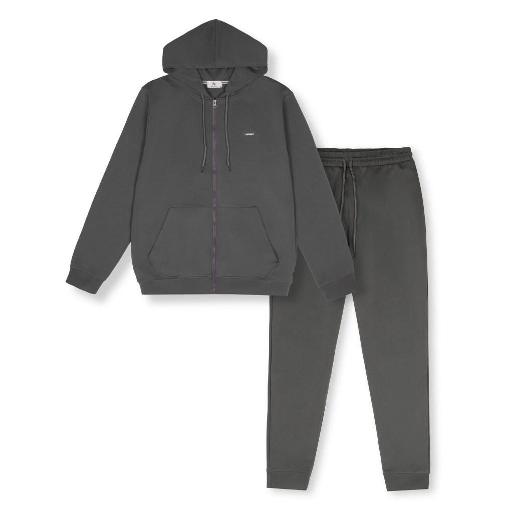 BIGSIZE NAM 80-140KG ÁO KHOÁC NỈ TAY DÀI TRƠN AK002 2BIG NAVY STAR