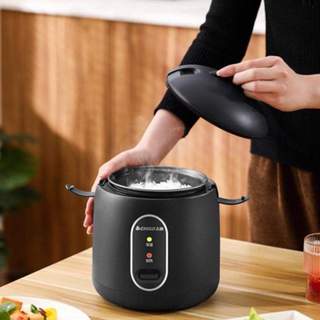 Nồi cơm điện mini Chigo, nồi nấu đa năng, dung tích 0.6L, công suất 600W, thiết kế chống dính