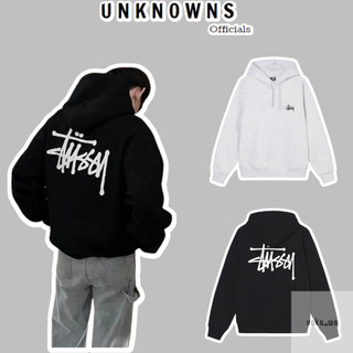 👑👑-Áo Hoodie S.tussy Basic Logo Black/Grey,Áo hoodie nỉ bông cao cấp unisex