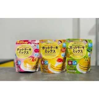 Bột làm bánh pancake/hotcake trộn sẵn Wakodo Cho bé 9m+ Bổ Sung Sắt và Canxi