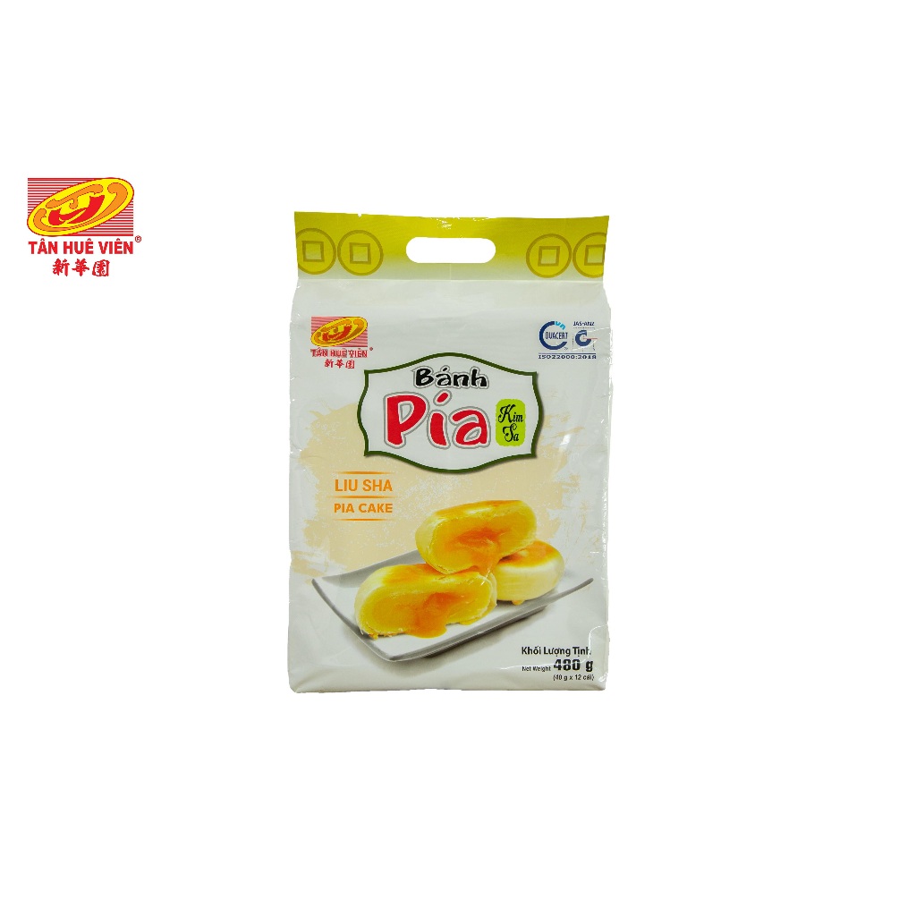 Bánh pía kim sa đậu Tân Huê Viên (480g)