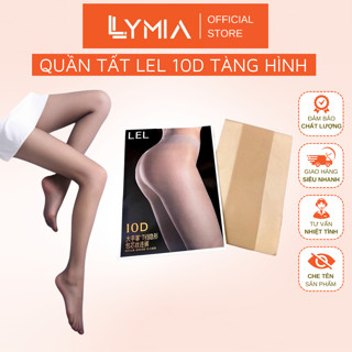 Quần tất giấy da chân nữ LYMIA tàng hình 10D siêu mỏng siêu dai không viền đùi QT25