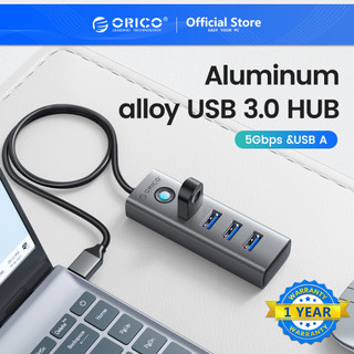 Orico USB HUB 4 Cổng Tốc Độ Cao 5Gbps USB 3.2 GEN1 PDD4U Vỏ Nhôm - Bảo hành chính hãng 1 năm