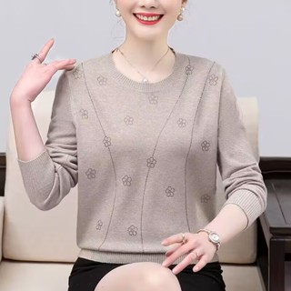 áo len trung niên nữ cho mẹ,đồ bộ trung niên cho mẹ,áo len nữ trung niên sang trọng