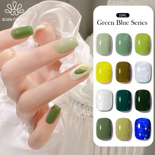 Born pretty sơn gel 10ml sơn móng tay gel màu xanh uv led gel sơn móng tay sơn nail