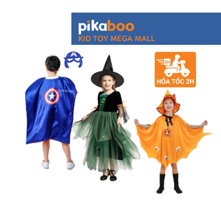 Trang phục hóa trang Halloween cho bé Pikaboo họa tiết đẹp mắt